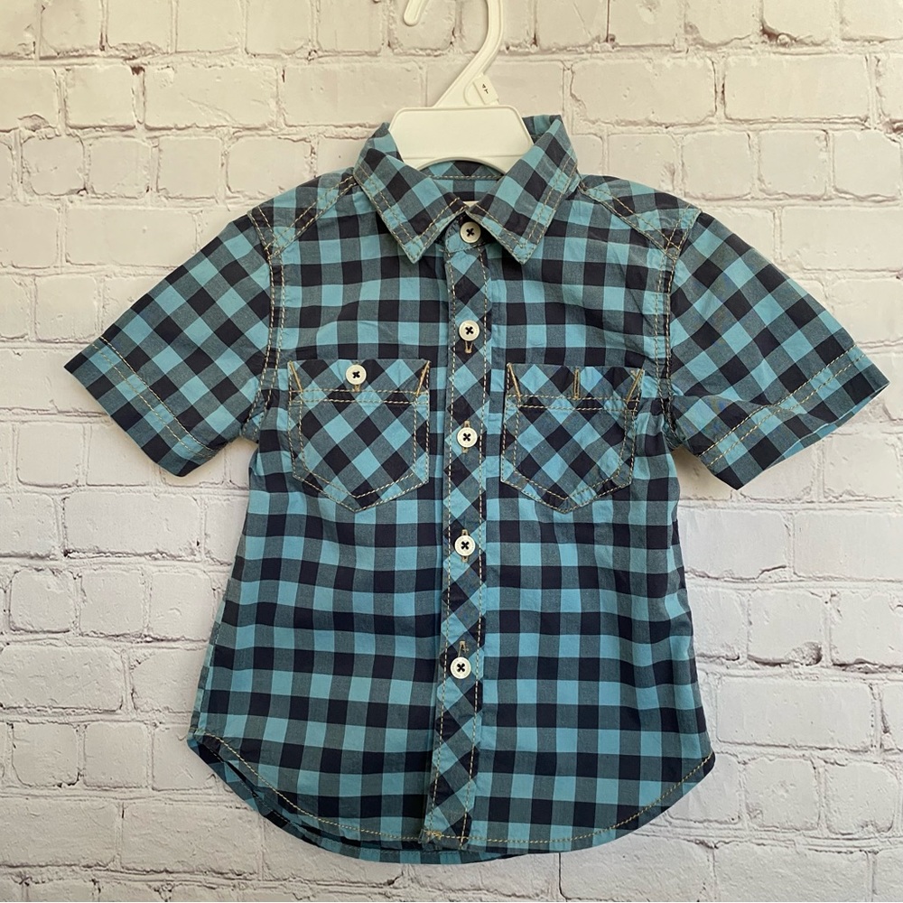 Tucker Tate Toddler Boy Size 2T Summer Shirt Short Sleeve